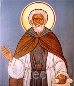Saint of the day for April 3, Saint Benedict the Moor