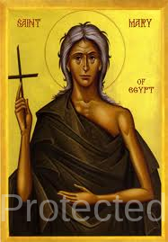 Saint of the day for April 2, Saint Mary of Egypt