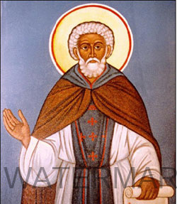 Saint of the day for April 3, Saint Benedict the Moor