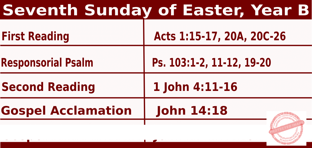 Mass Readings For Sunday April 14 2025