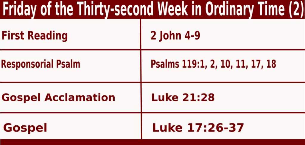 Mass Readings for November 11 2022 bible quotations